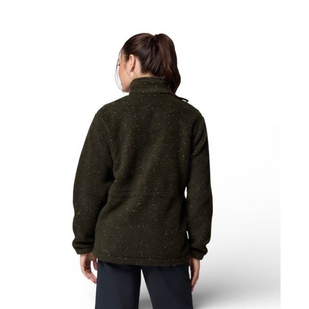 Columbia Stellar Path Fleece Jacket Women's Large Greenscape Full Zip NWT - Picture 3 of 16